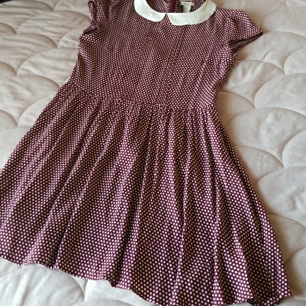Super cute Mini dress w. Peter Pan collar S